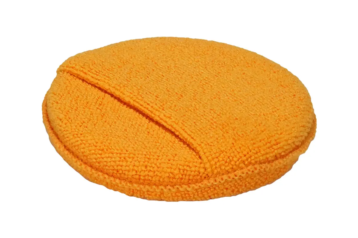 Аппликатор из микрофибры круглый с карманом 13см фото