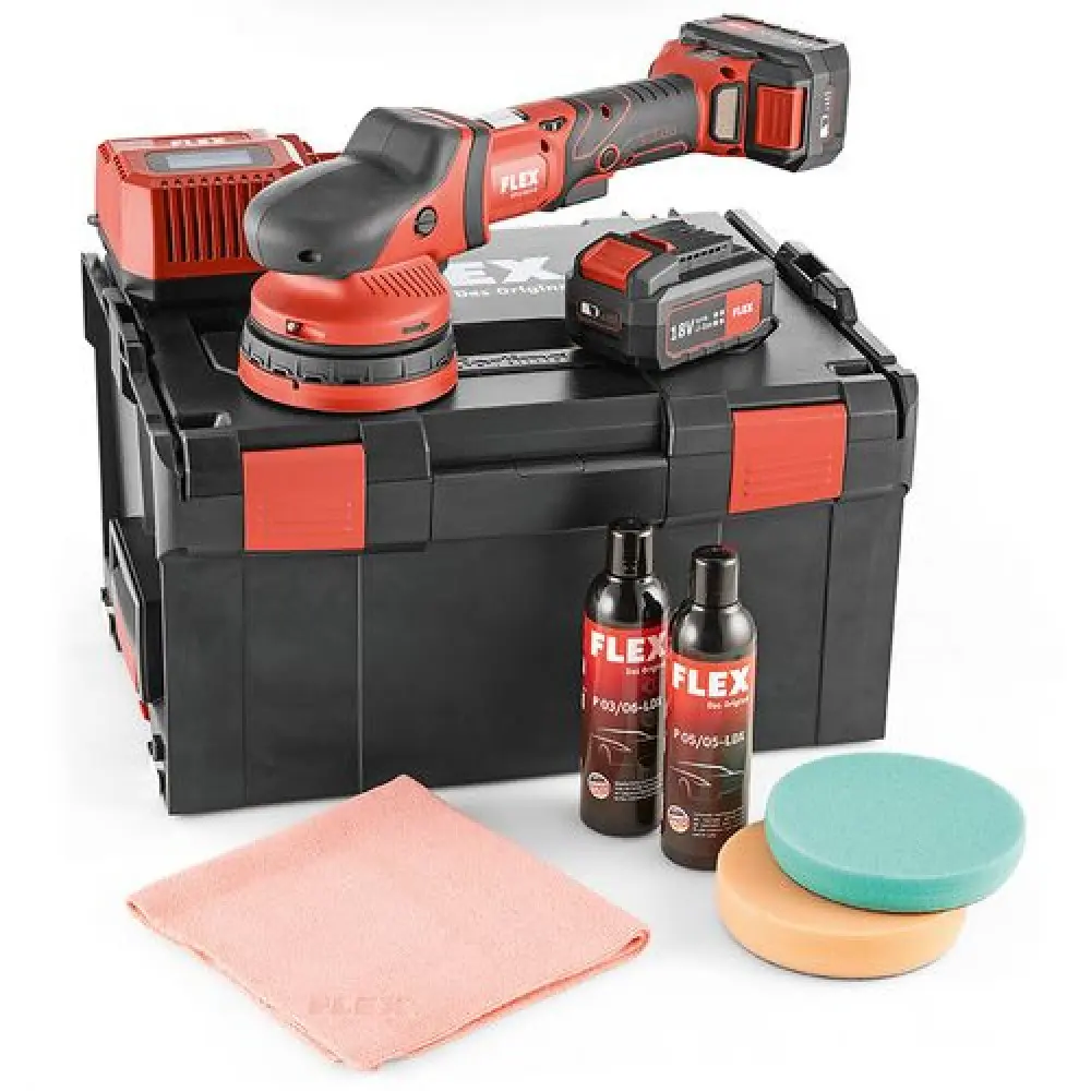 XCE 8 125 18.0-EC/5.0 P-Set Аккумуляторная эксцентриковая полировальная машина с приводом принудительного действия 461245 фото