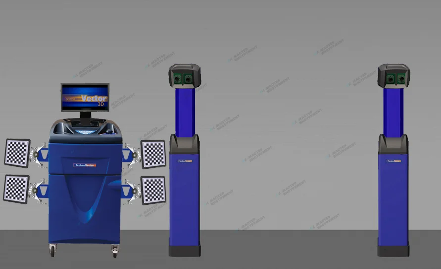 Каталог товаров Все Для Автомоек-Стенд сход-развал 3D Техно Вектор 7 TRUCK Стенд сход-развал 3D Техно Вектор 7 TRUCK фото