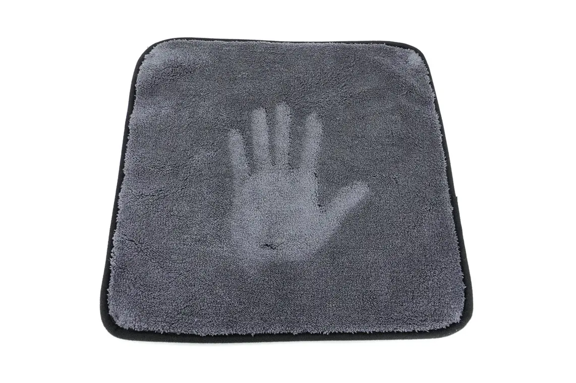 Микрофибра Extreme 40x40см 1200gsm двухсторонняя Cерая А302 Polishing Cloth фото