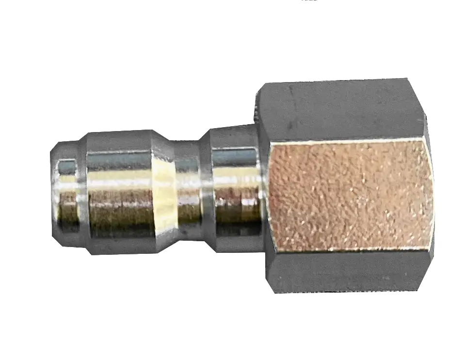Ниппель-коннектор 350Бар 1/4F нерж фото