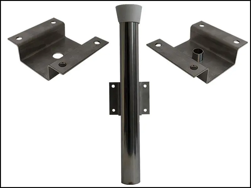 Держатель пистолета н/ж настенный фото