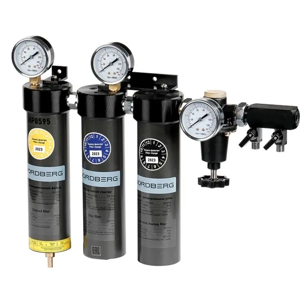 Фильтр группа трехступенчатая до 0,01 мкм Nordberg NP8595 фото