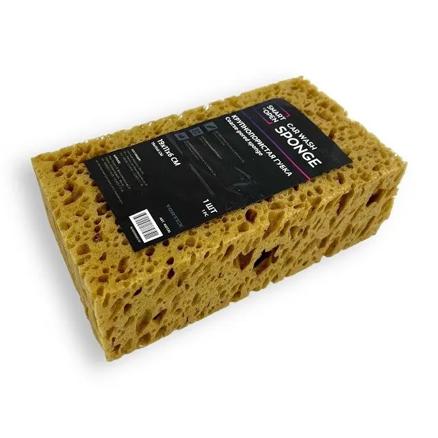 Каталог товаров Все Для Автомоек-Губка крупнопористая 19х11х6см Smart Open Car Wash Sponge Губка крупнопористая 19х11х6см Smart Open Car Wash Sponge фото