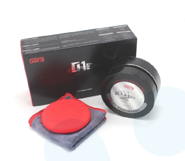 SGCB D1 Coating Wax - воск-полимер для защиты кузова (комплект), 200 гр фото