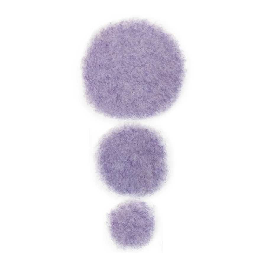 Полировальный круг комплект искусственный мех LILA Au-33403 фото