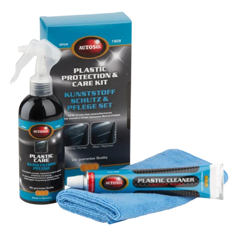 AUTOSOL Kunststoff Schutz & Pflege Set Набор для очистки и защиты пластика