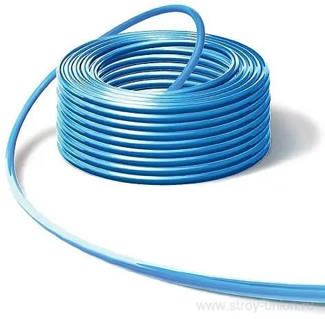 Шланг синий метражом в бухте по 1-50 м фото