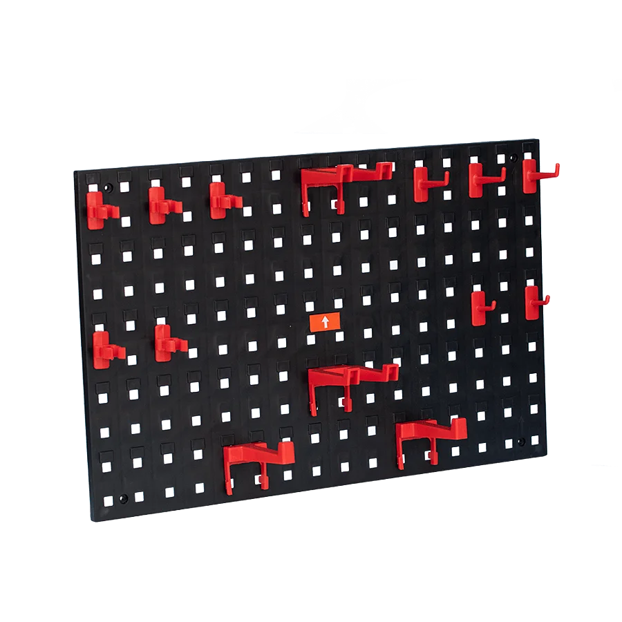 Держатель настенный пластиковый для инструментов с крючками Au-L004 фото