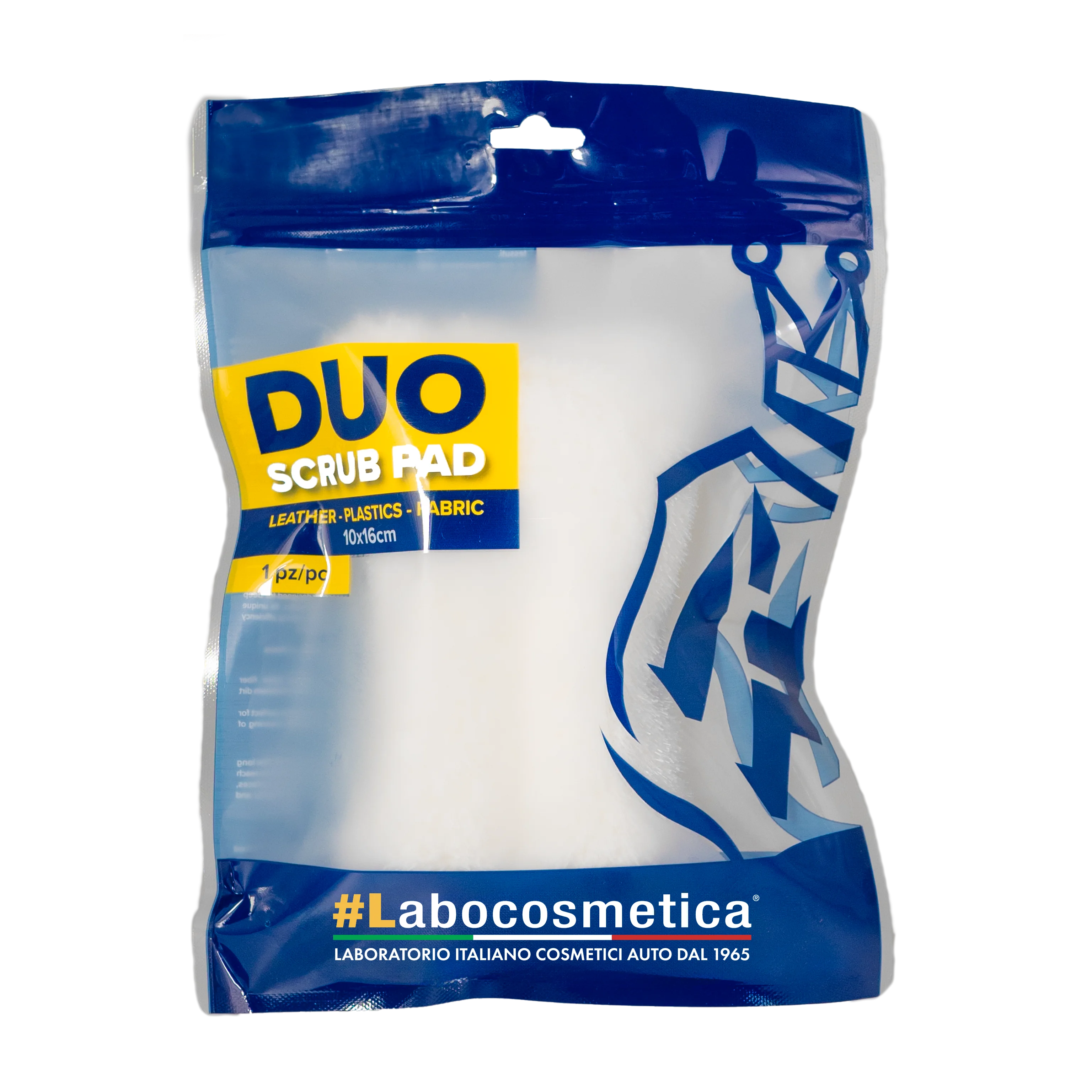 Ворсистый скраб пад для химчистки 10x16см Duo Scrub Pad фото