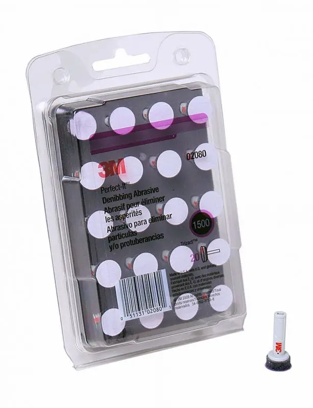 3M Trizact Насадки Абразивные, Р1500, 14 мм (набор) фото