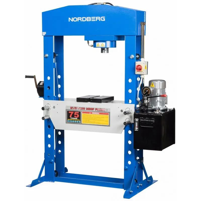 NORDBERG ПРЕСС N3675E напольный электрогидравлический 75т. фото
