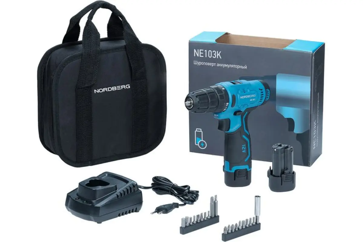 Шуруповерт аккумуляторный 12В 30Нм с 2акк. и з/у фото