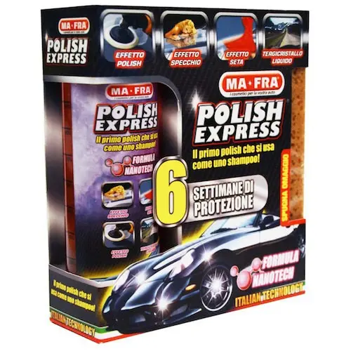 Полироль-шампунь Polish Express 250 ml + Sponge