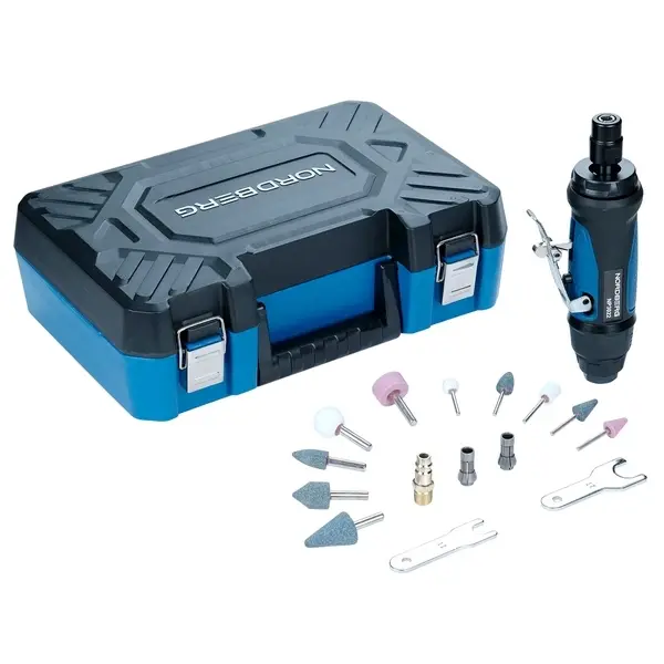 Пневмобормашинка с комплектом насадок Nordberg NP3022K фото