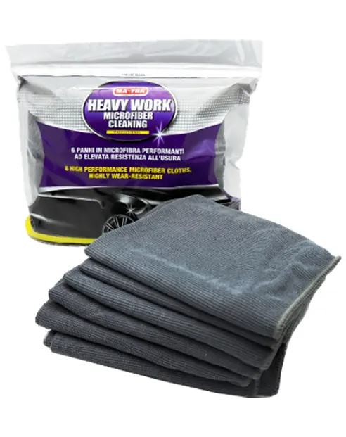 Комплект микрофибр 60x40см 6шт Heavy Work Microfiber фото