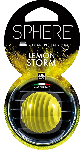 Ароматизатор на дефлектор Sphere Lemon Storm