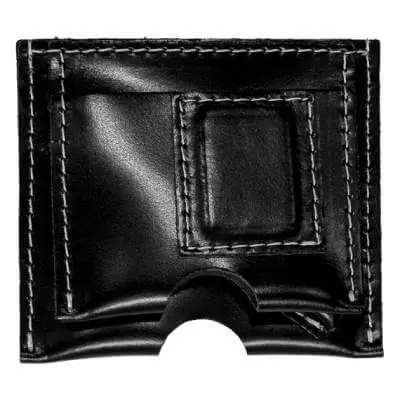 Кожаная сумка для инструментов на ремень Черная фото