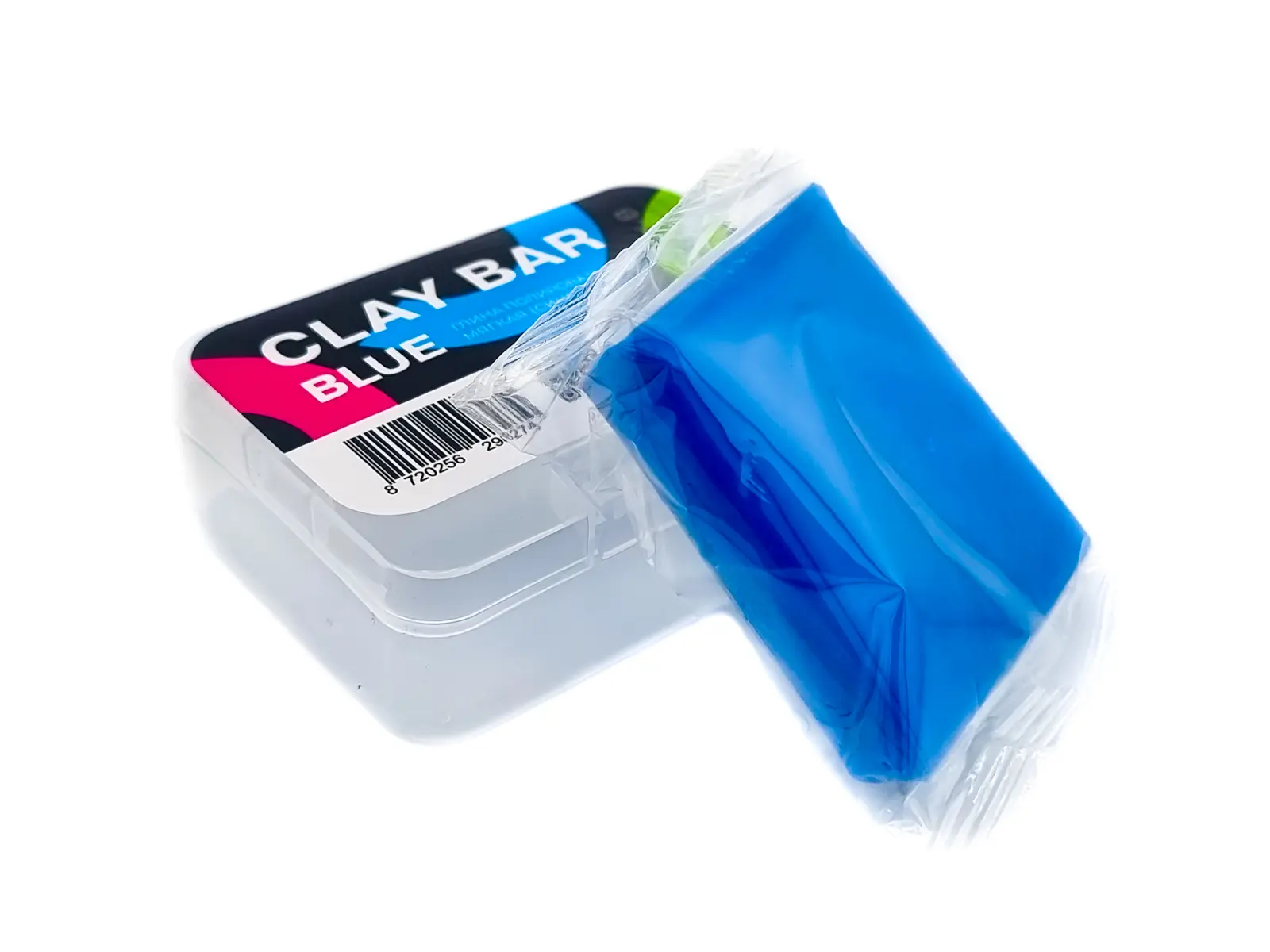 Глина полировальная мягкая синяя 100гр фото