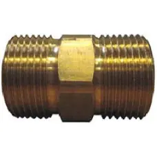 Переходник 1внеш - 1внеш, 150bar, латунь фото