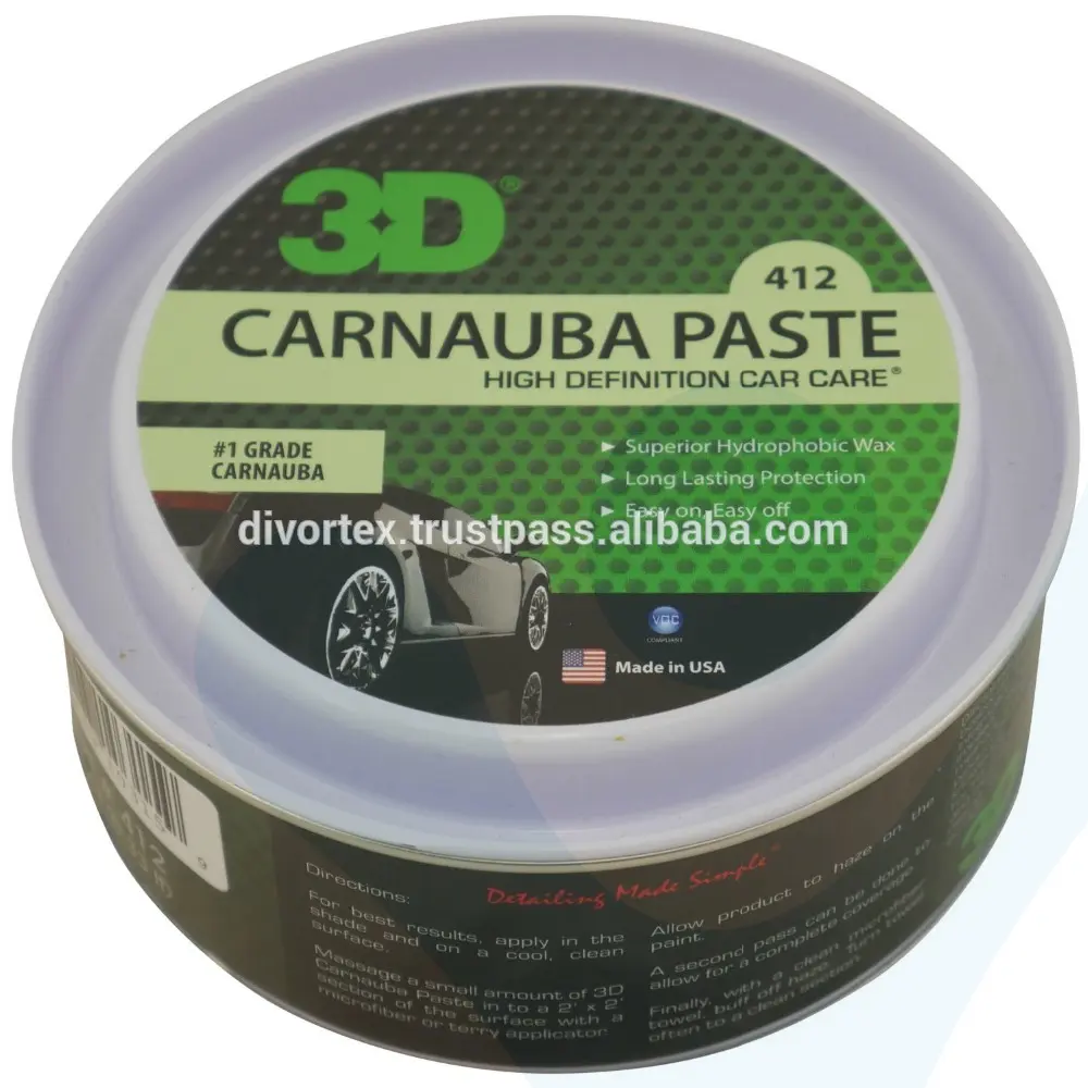 Carnauba Paste Wax Карнаубский/пальмовый воск фото