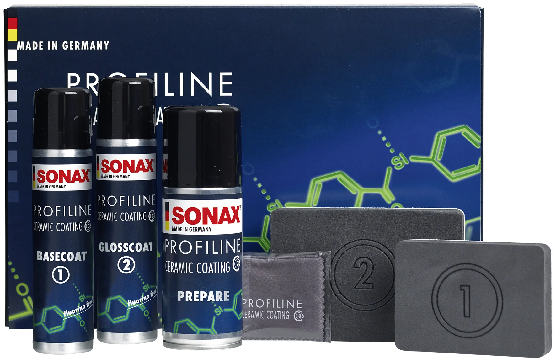 ProfiLine Защитное покрытие Ceramic Coating CC36 (Керамика, набор) фото