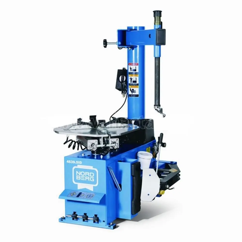 Каталог товаров Все Для Автомоек-Станок шиномонтажный полуавтомат двухскоростной синий 380В Станок шиномонтажный полуавтомат двухскоростной синий 380В фото