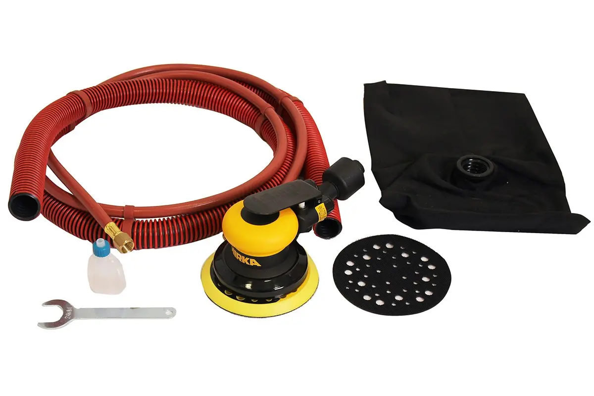 ROS 550DB пневматическая шлифмашинка с автономным пылеотводом фото