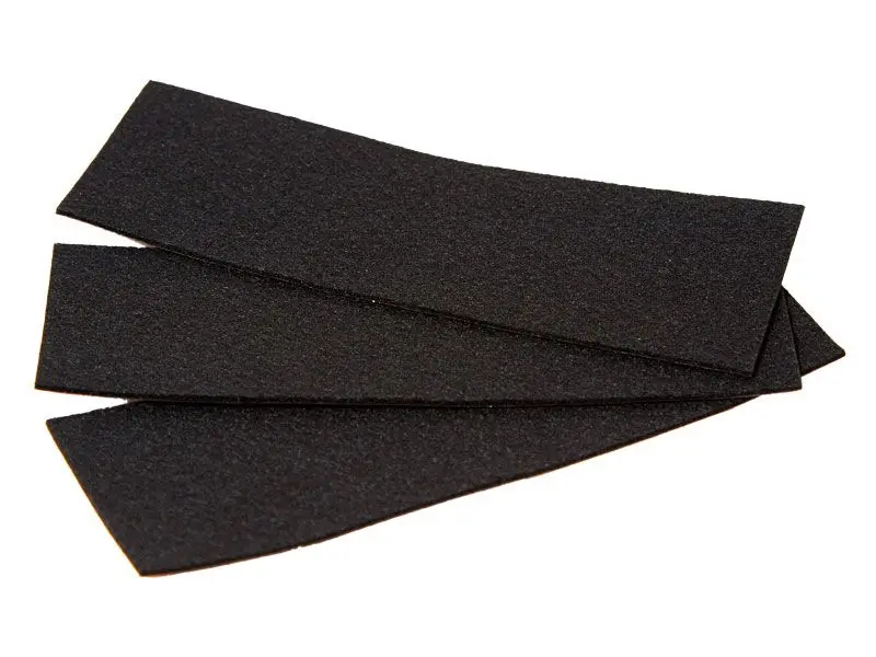 Прямоугольные насадки из фетра для стандартного ракеля черные 100х30мм 5шт фото