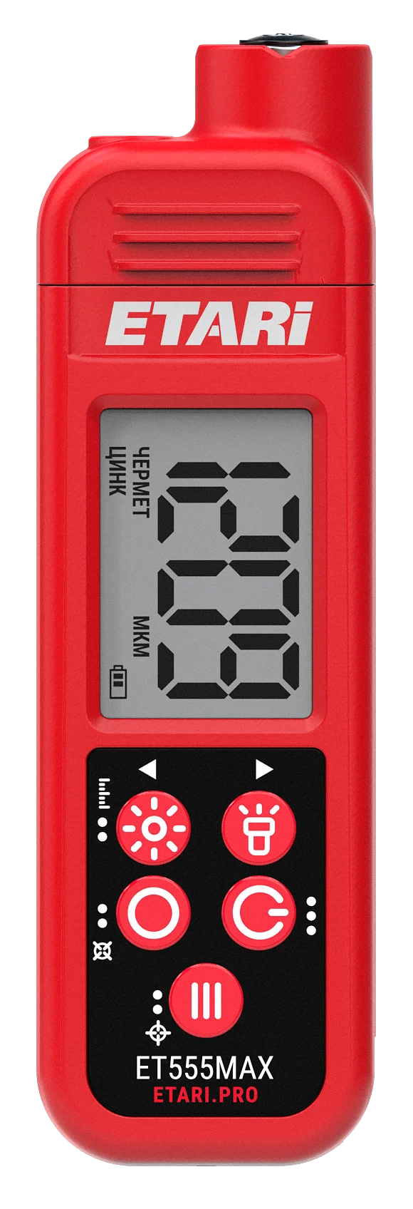 Толщиномер лакокрасочного покрытия Etari ET 555 Max фото