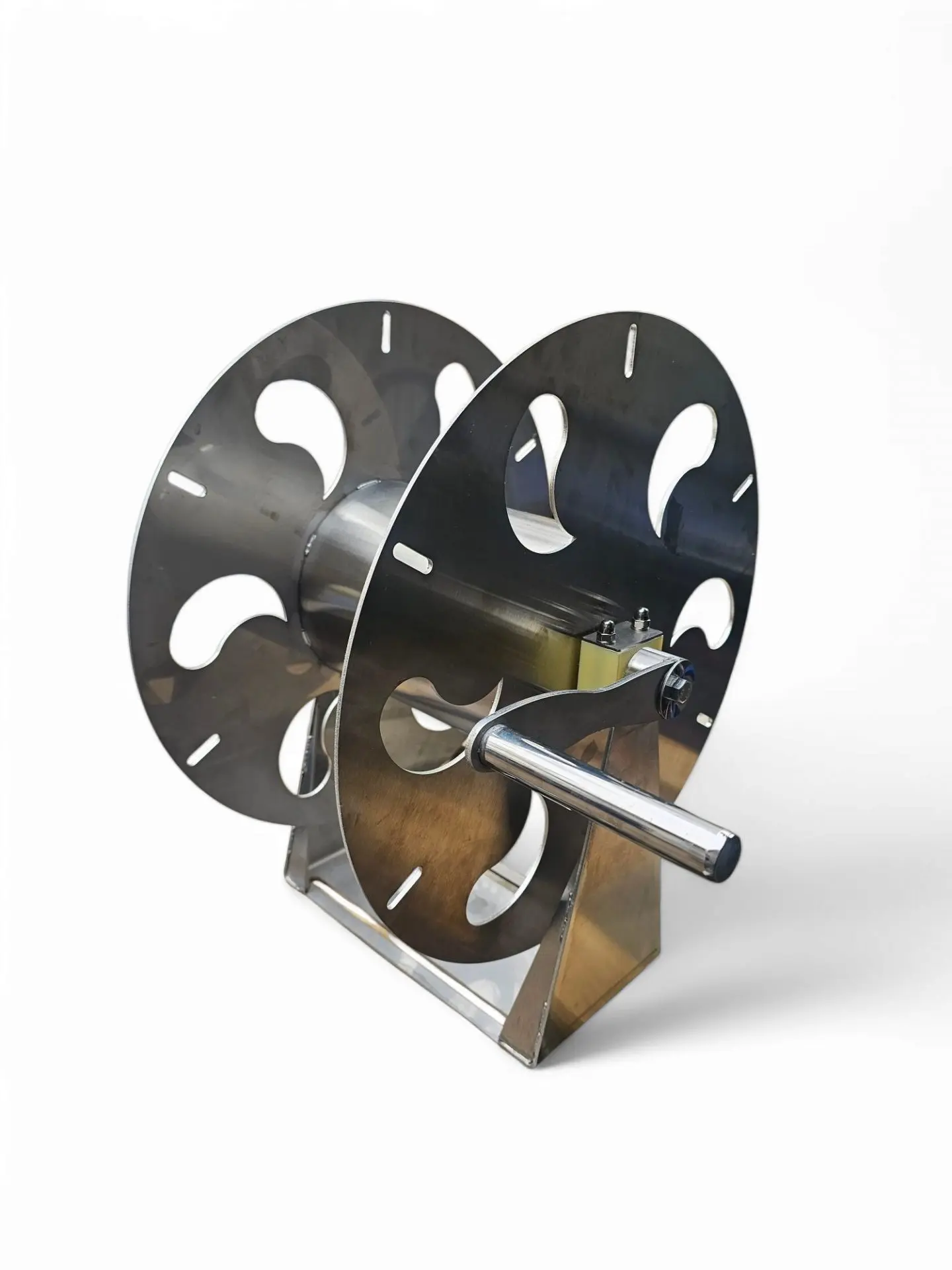 Ручной барабан нж для РВД 50м, с поворотным фитингом 400 бар 1/4г фото