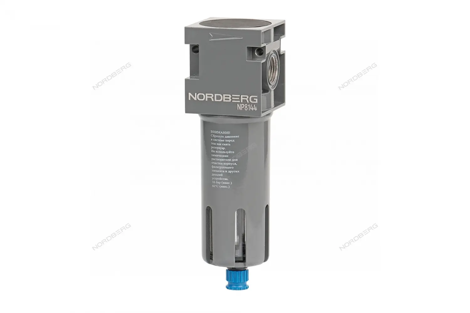 Фильтр воздушный, 1/2", 16 бар Nordberg NP8144 фото