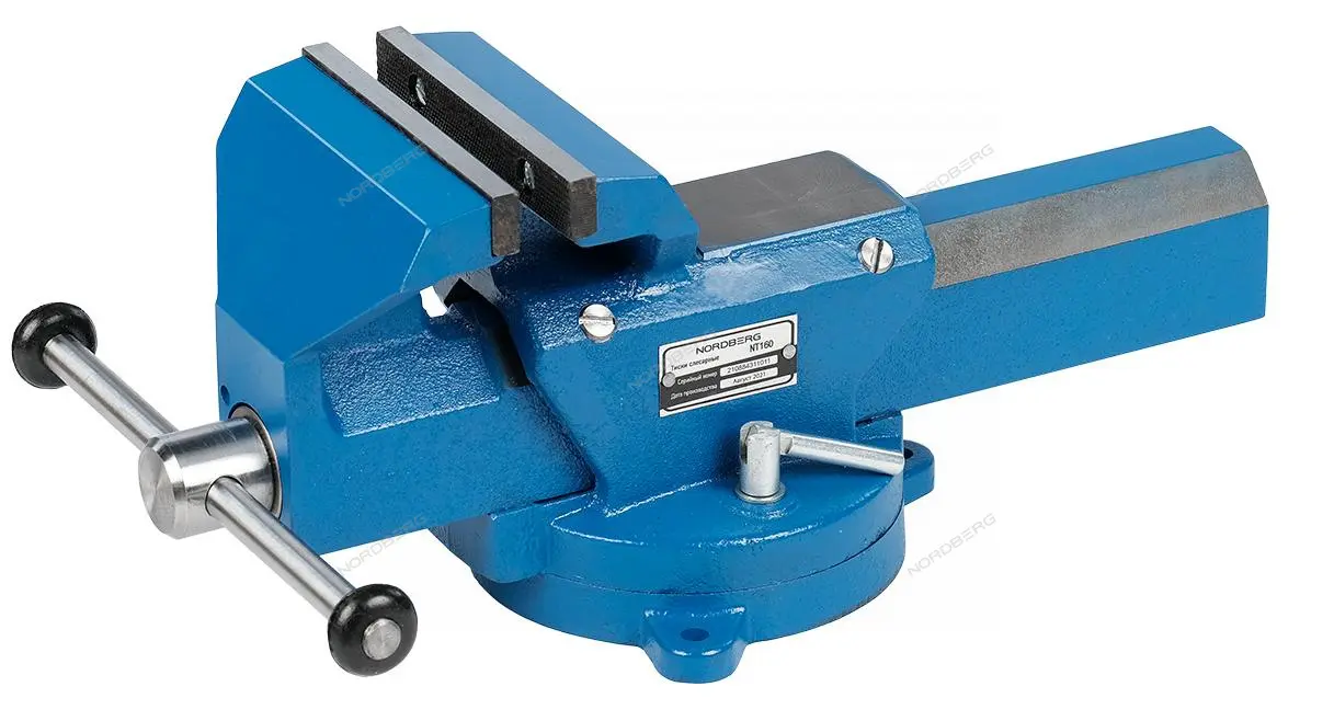 Тиски слесарные Nordberg NT200 фото