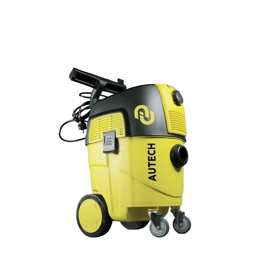 Промышленный пылеудаляющий аппарат функция автоочисткой очистки Hepa фильтра подключение электроинструмента 1600 Вт., 30л. фото