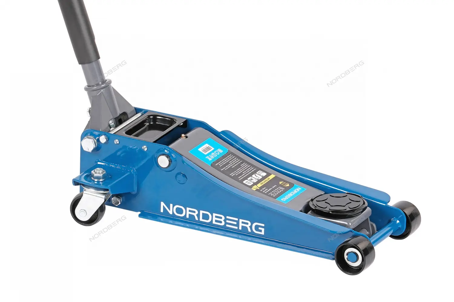 Домкрат подкатной 2,5т с резиновой насадкой Nordberg N32025E фото