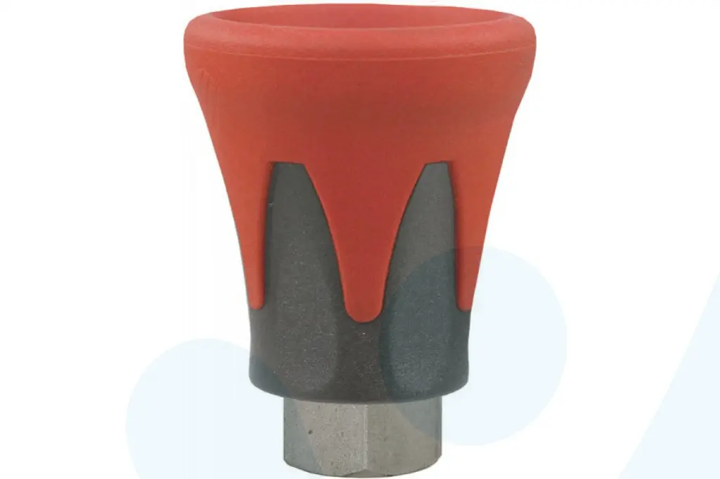 Пластиковая защита форсунки (красная), 400bar фото