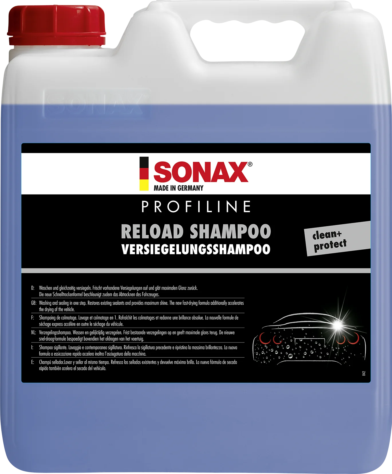 Каталог товаров Все Для Автомоек-ProfiLine Reload Shampoo Шампунь ручной восстанавливающий ProfiLine Reload Shampoo Шампунь ручной восстанавливающий