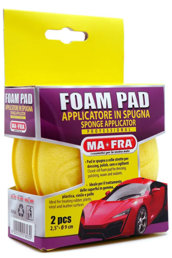 Каталог товаров Все Для Автомоек-Аппликатор из поролона Foam Pad Applicatore 2 шт Аппликатор из поролона Foam Pad Applicatore 2 шт фото