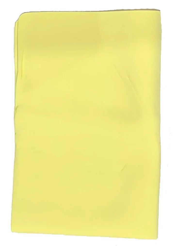 Замша PVA  60 на 39 см  желтая SB фото