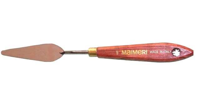 Шпатель металлический 1012 (Metal Palette Knife 1012)