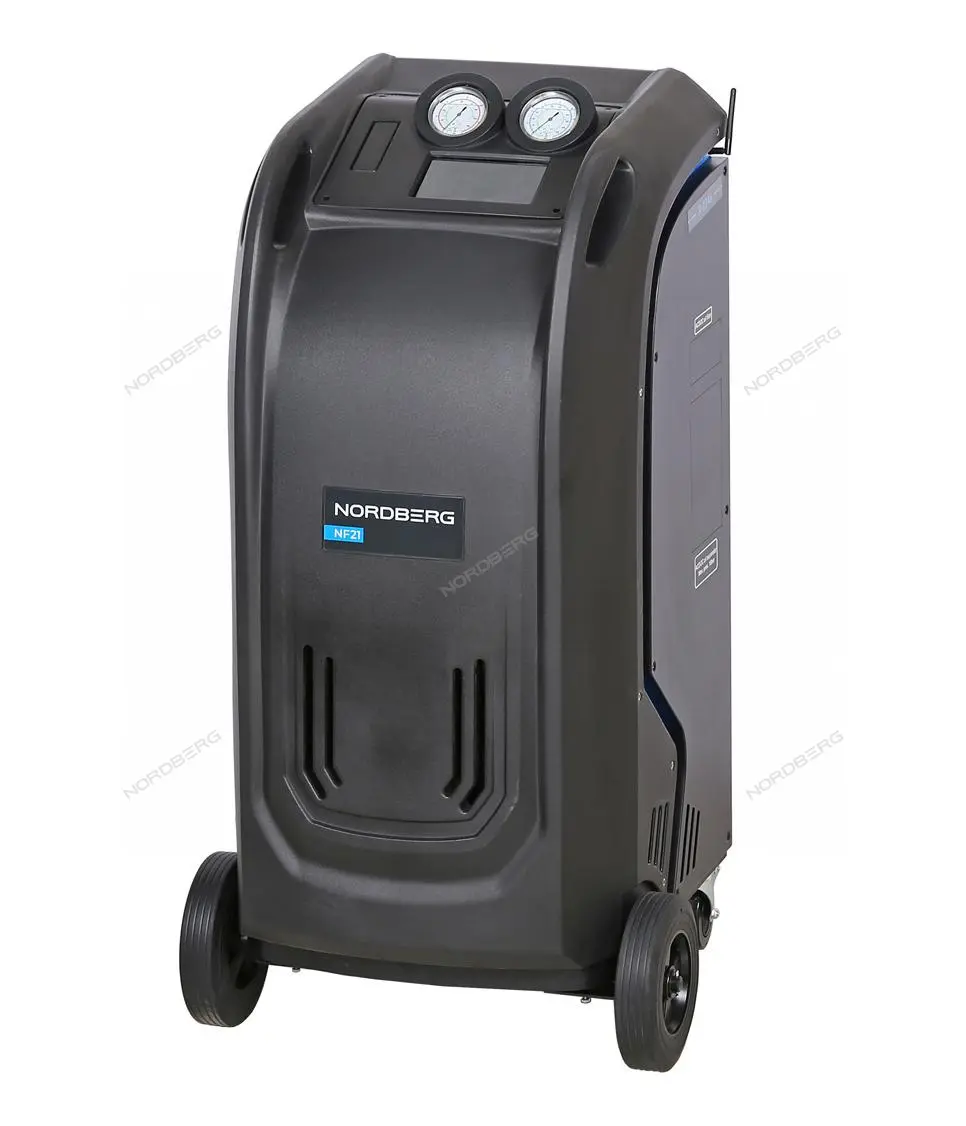 Каталог товаров Все Для Автомоек-Установка автомат для заправки и диагностики автомобильных кондиционеров с принтером Nordberg NF21 Установка автомат для заправки и диагностики автомобильных кондиционеров с принтером Nordberg NF21 фото