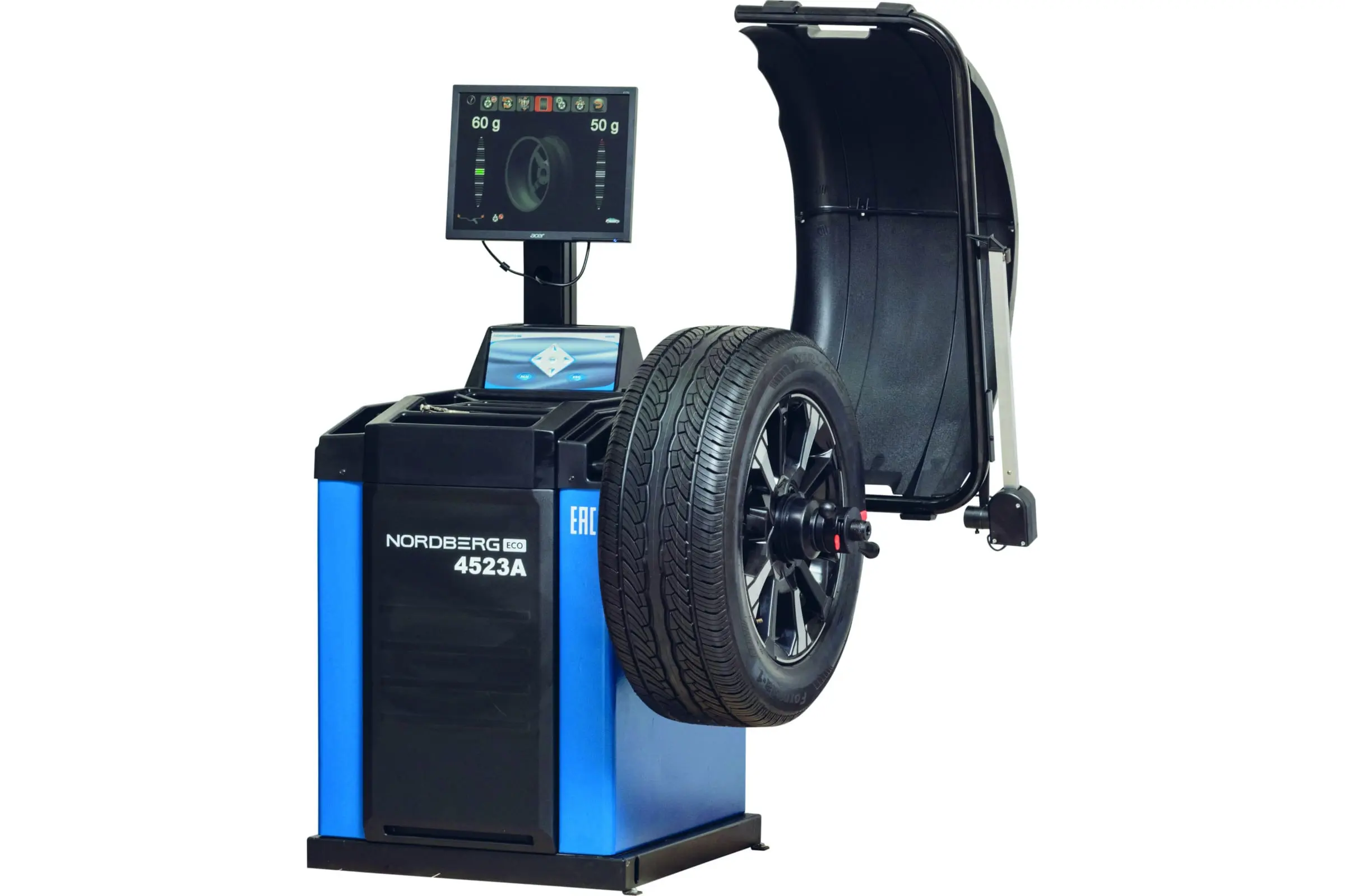 Каталог товаров Все Для Автомоек-Балансировочный станок с дисплеем NORDBERG 4523A Балансировочный станок с дисплеем NORDBERG 4523A фото