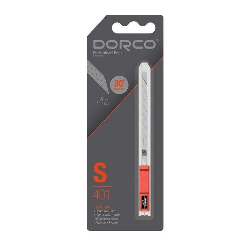 Сегментный нож Dorco Cutter S401 30градусов 9мм фото