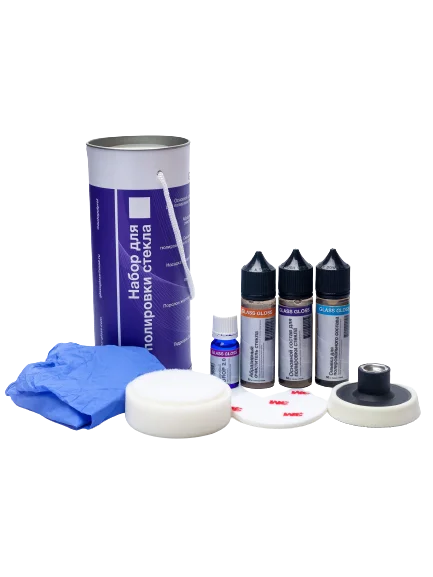 Комплект для полировки стекла Glass Gloss Micro-pack