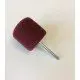 Полировальный круг цилиндрический бордовый жесткий autotriz 23мм. фото