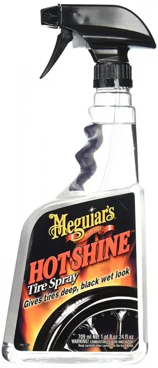 Полироль-спрей для шин Hot Shine Tire Spray, триггер 709мл