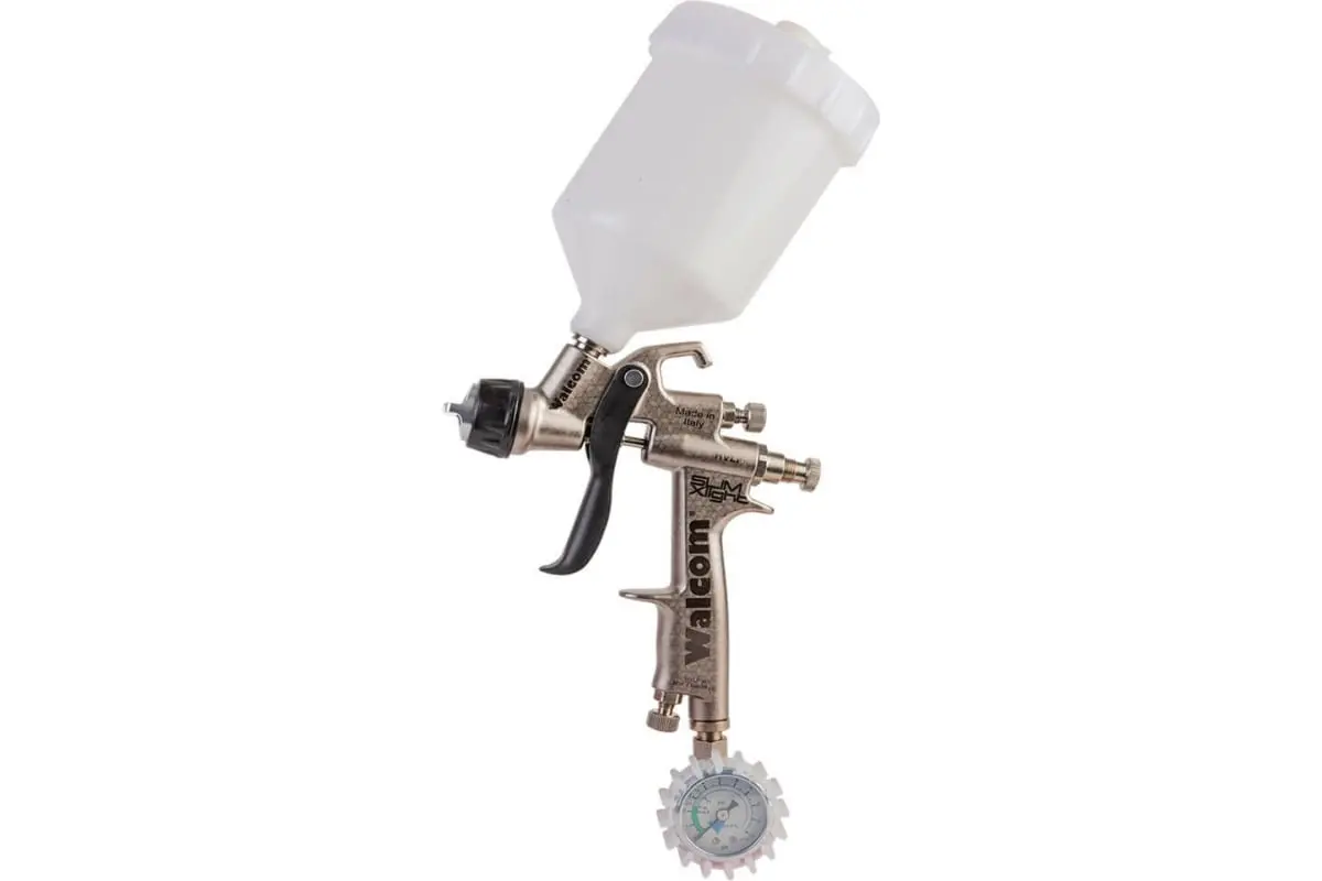 Краскопульт SLIM XLIGHT HVLP верхний бачок пластик 1.4мм фото