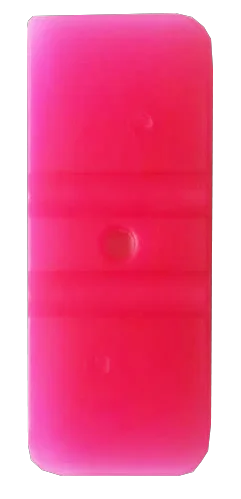 Мини ракель розовый сердний Uzlex 30x75мм  фото