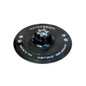 Диск-подошва высокой степени жесткости для полировальных и шлифовальных машинок.  Диаметр 150мм, velcro® фото