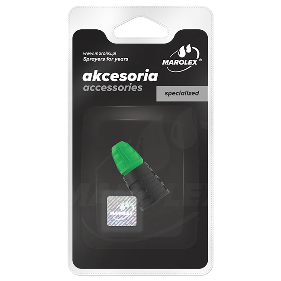 Форсунка комплектная чёрно-зелёная 1.0 мм Acid line (Z1210V) A007.162 фото